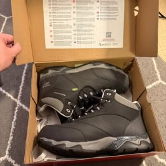 NEW REEBOK Waterproof COMP TOE Athletic Work Boot with CushGuard™ Internal Met - Picture 4 of 10